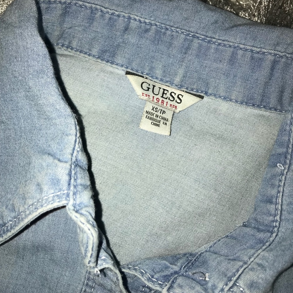Denim button down - Picture 3 of 3